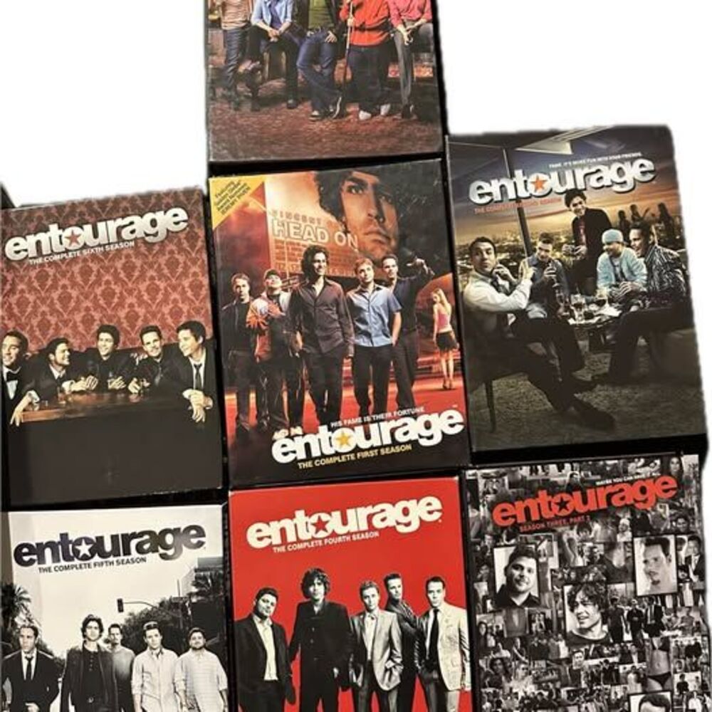 7 seasons Entourage HBO series box sets‎